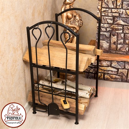 кованая дровница 500-96