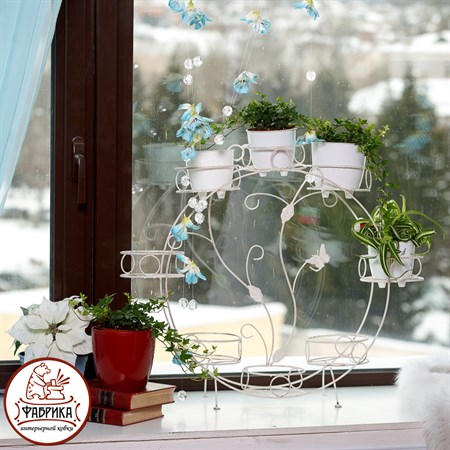 Подставка для цветов на подоконник 14-908
