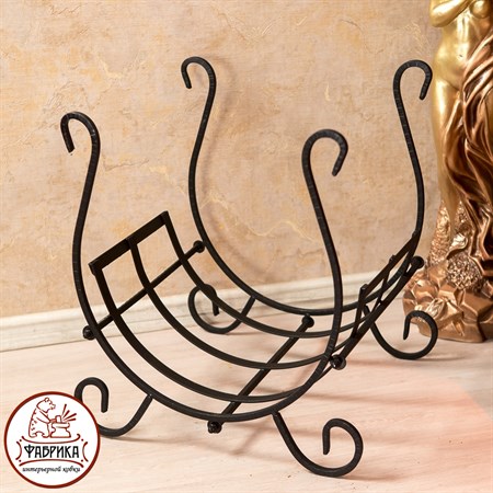 Кованая мебель для дома Дровница 500-61R