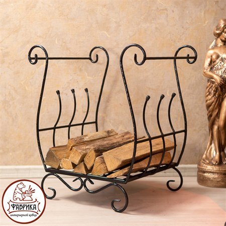 Кованый декор для дома Дровница 500-73