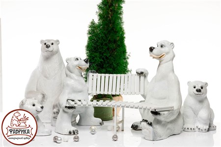 Новогодние фигуры медведи
