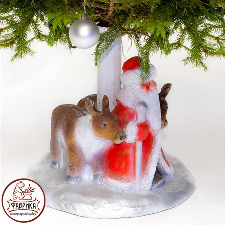 Елочная подставка дед мороз