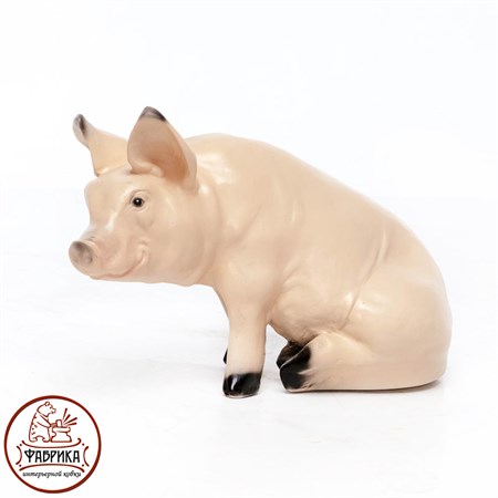 Поросенок фигурка для сада