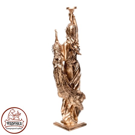 Девушка с павлином F08463 - фото 17214