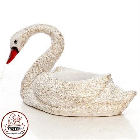 Кашпо Лебедь