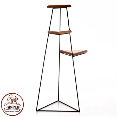 Подставка для цветов лофт 66-424 - фото 21229