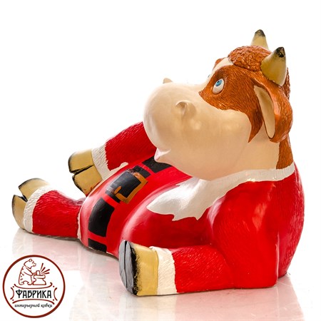 Фигура садовая Корова F08692 - фото 21438