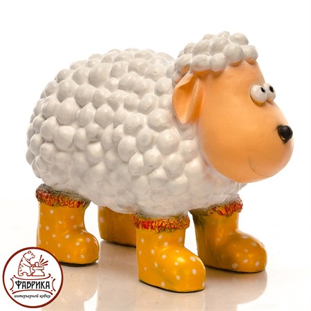 Фигура овечка для сада