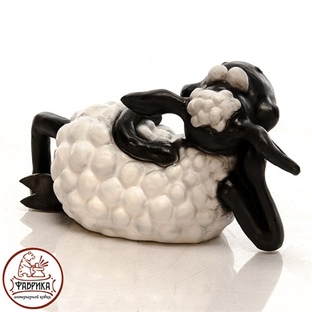 Фигура садовая овечка