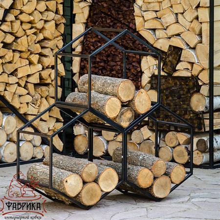 Дровница лофт