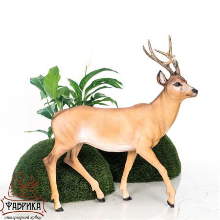 Фигура садовая Косуля из стеклопластика U09005