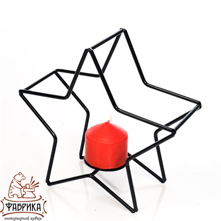 Подсвечник в стиле лофт 607-36