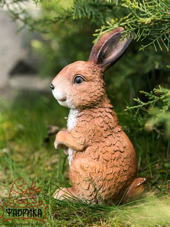 Фигура Зайчонок, цвет: коричневый