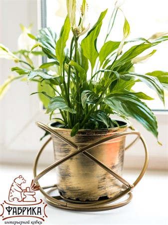 Кованый подсвечник в стиле "Лофт"