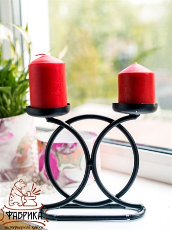 Подсвечник на две свечи