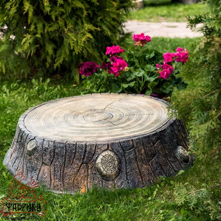 Крышка люка спил дуба U09102 - фото 26648