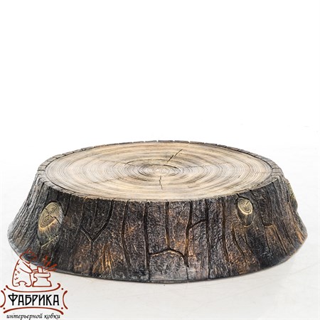 Крышка люка спил дуба U09102 - фото 26652