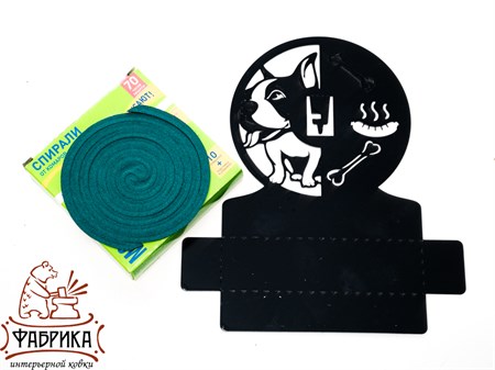 Декоративная подставка для спиралей от комаров