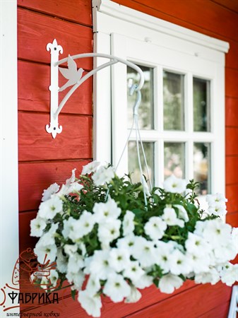 Кронштейн для цветов 201-036W - фото 28262