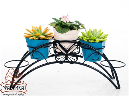 Подставка для цветов на подоконник 41-942B на 5 цветков - фото 28987