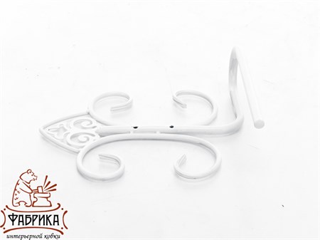 Настенный держатель для туалетной бумаги 58-213W металлический - фото 29522