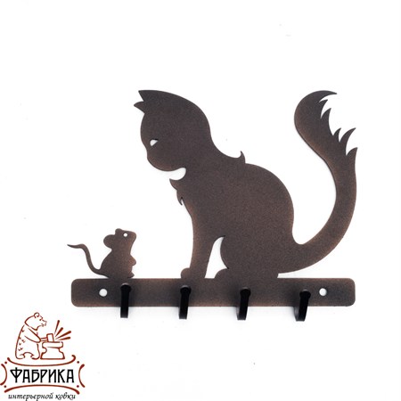 настенная металлическая ключница