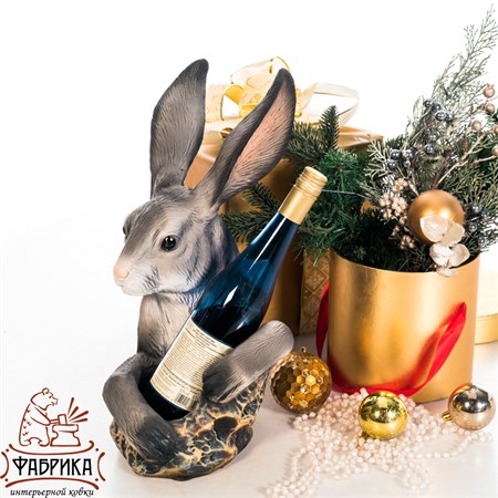 Подставка для бутылки Заяц U09190 - фото 30294