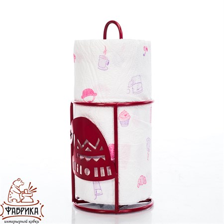 Подставка настольная металлическая для кухонного полотенца 300-006 - фото 31264