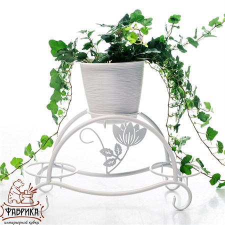 Подставка для цветов на подоконник 41-014W