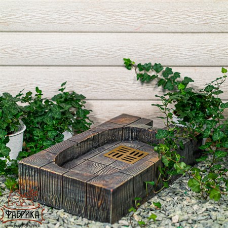 Поддон для садовой водоразборной колонки U09219 стеклопластик - фото 31582