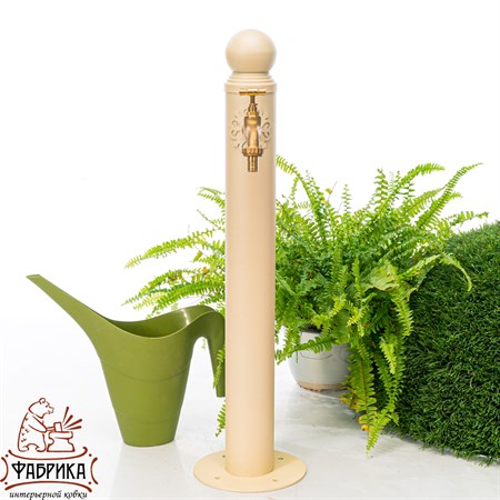 Садовая колонка с краном 55-114, высота 68 см - фото 31593