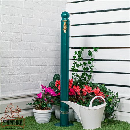 Колонка садовая с краном 55-121, высота 98 см - фото 31623