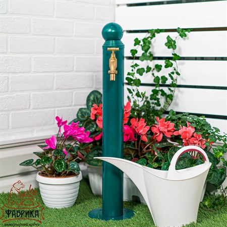 Колонка садовая с краном 55-122, высота 98 см - фото 31625