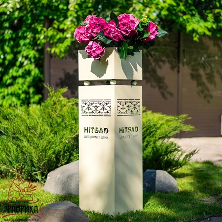 изготовление металлических вазонов