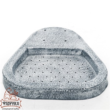 Поддон для умывальника U09237-ВТ стеклопластик под бетон - фото 31984