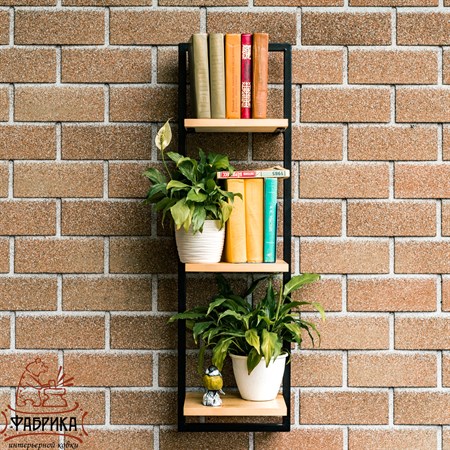 настенная полка лофт