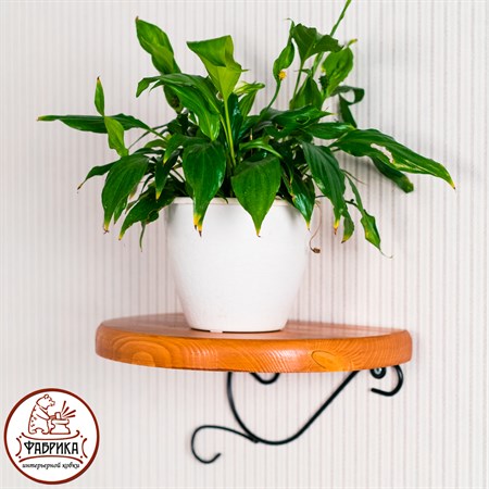 Подставка для цветов 13-201 настенная с деревом - фото 33011