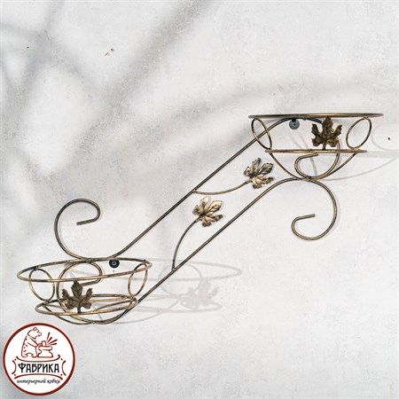 Подставка для цветов 15-102 настенная - фото 33046