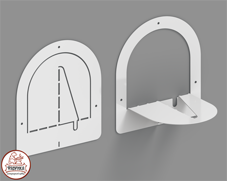 кронштейн настенный для кашпо