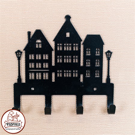 ключница с 4 крючками