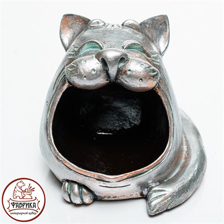 конфетница U09385 цв.серебро