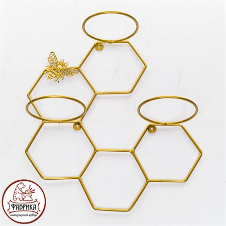 металлическая цветочница