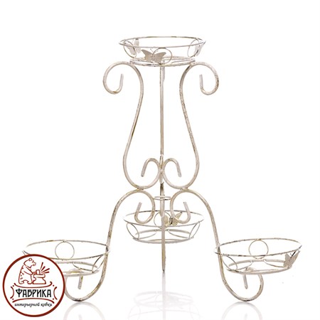 Подставка для цветов кованая