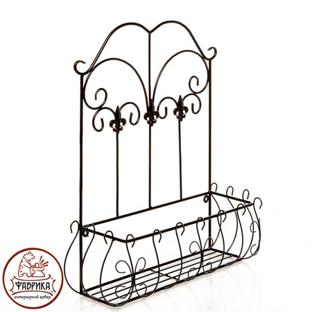 Подставка для цветов на стену