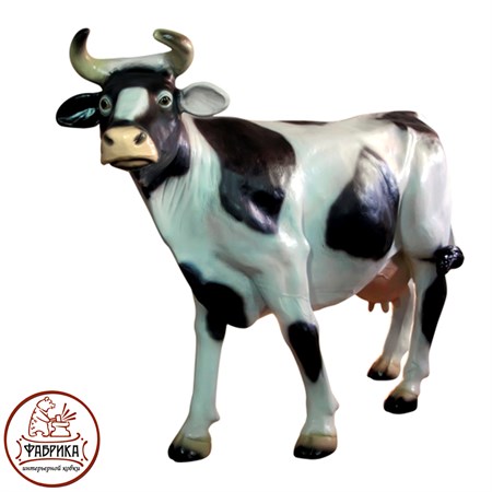 Садовая фигура из полистоуна Корова U07493