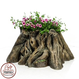 Кашпо Пень U08231