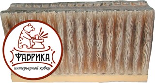 Стена короткая деревянная для песочницы