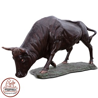 Садово - парковая скульптура Бык