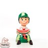 Садовая фигура Гном арбуз U09027